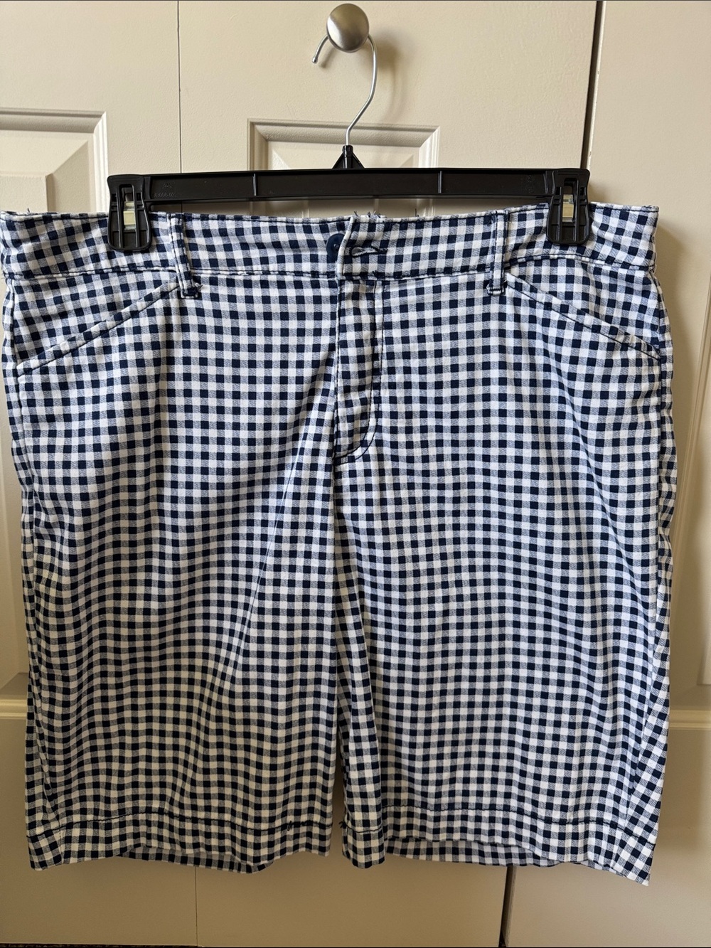 St. John’s Bay | Size 18P | Womens Plus Size Plaid Checkered Bermuda Shorts